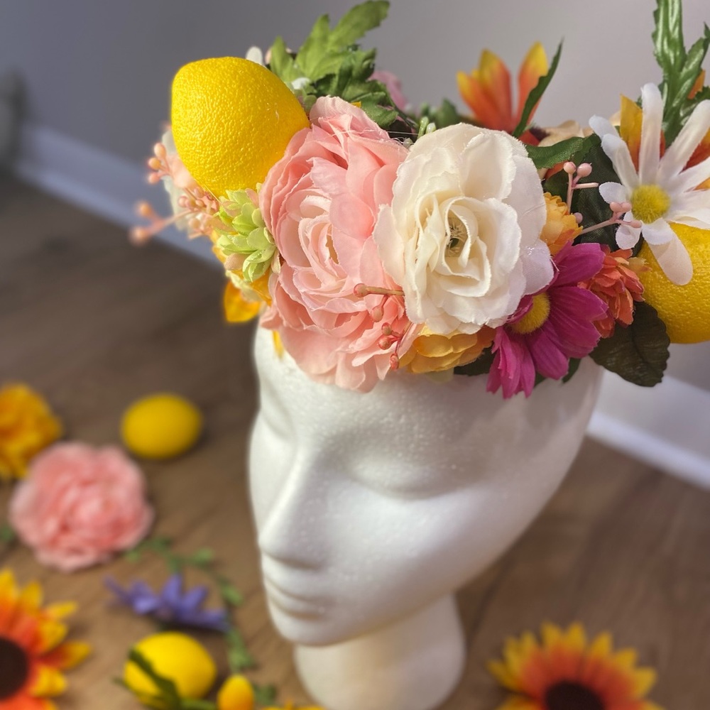 Tropic  Flower Headband for PhotoSession